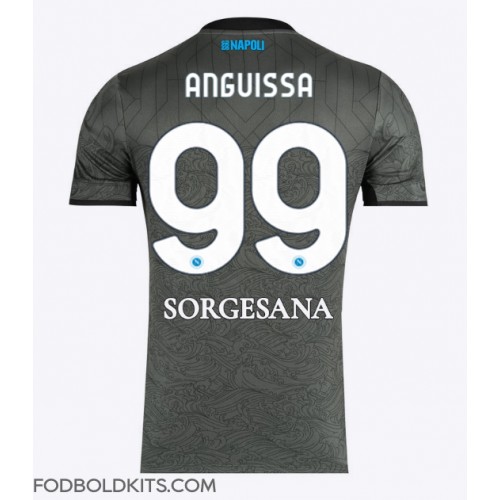 SSC Napoli Frank Anguissa #99 Tredjetrøje 2024-25 Kortærmet